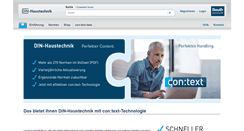 Desktop Screenshot of din-haustechnik.de